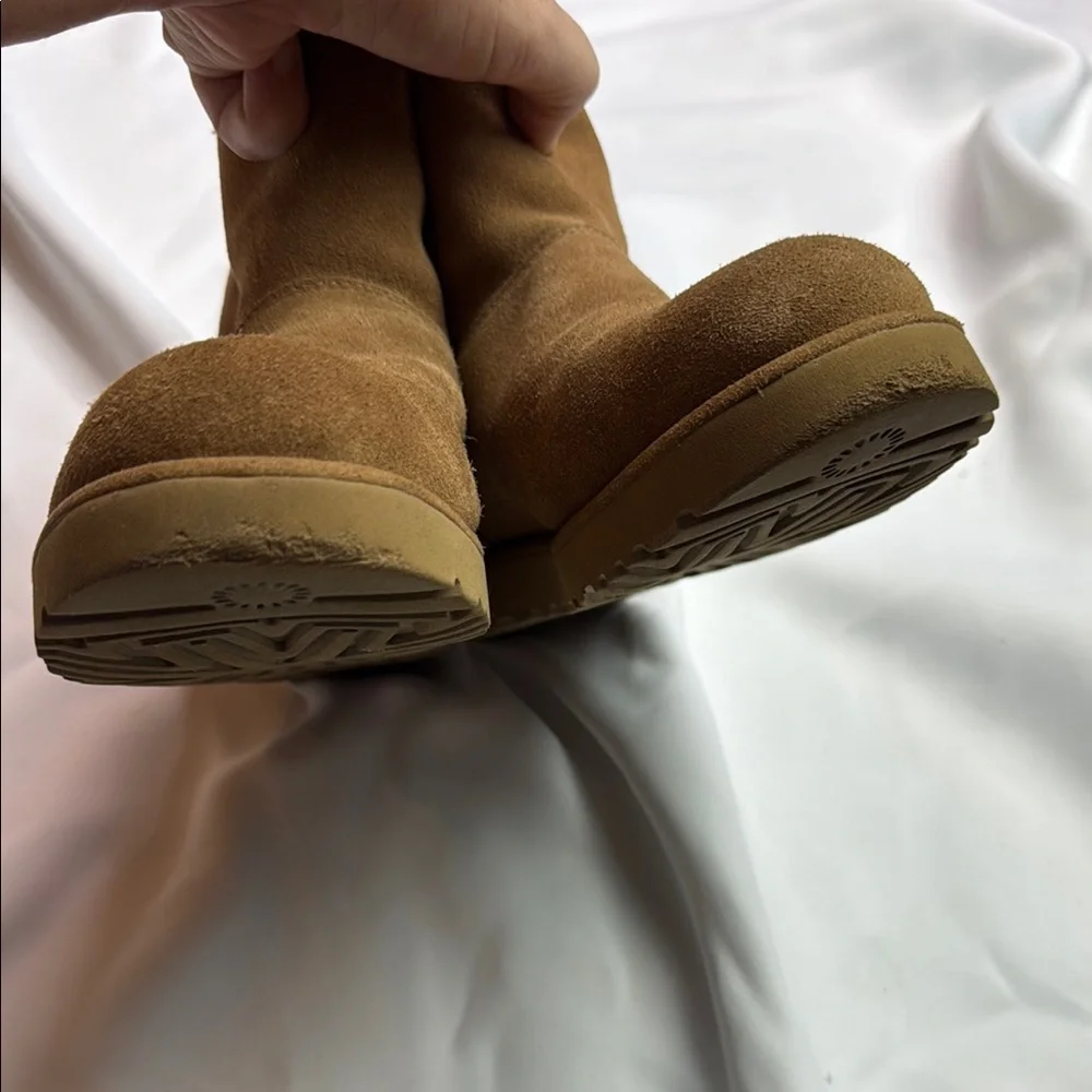 UGG Cory II Genuine Shearling‎ Lined Chestnut Suede Boots
